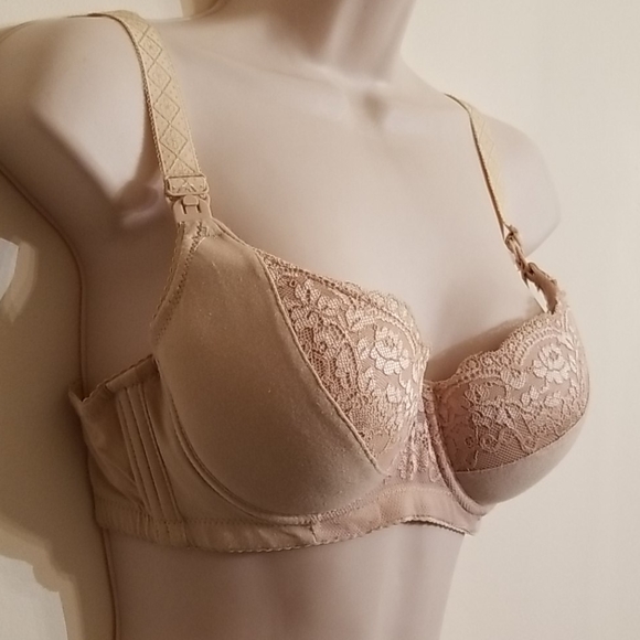 Made in china nude lace front push up women's bra - Picture 8 of 16